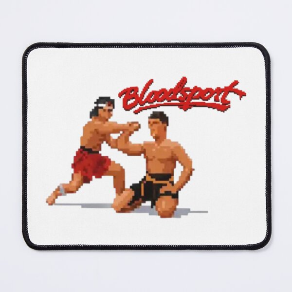 Item preview, Retro pixel combat homage – “Bloodsport” style designed and sold by Wawan35200.