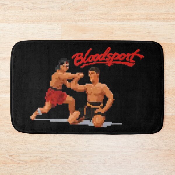 Item preview, Retro pixel combat homage – “Bloodsport” style designed and sold by Wawan35200.