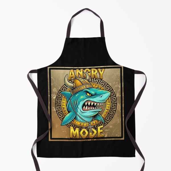 Item preview, Angry Mode | Viking Shark Furious Logo designed and sold by Italian Ink Studio.
