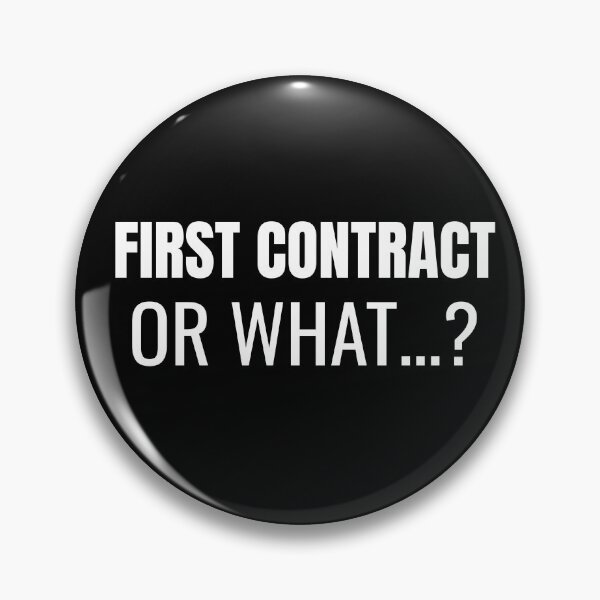 Item preview, First Contract… or What? (White) designed and sold by ShipCrewNation.