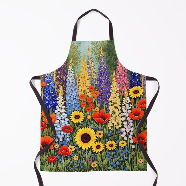 Item preview, Gustav Klimt Flower Garden designed and sold by Vicky Brago-Mitchell®.