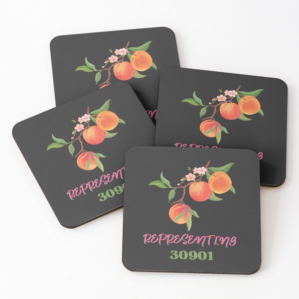 Item preview, Born and Raised in Augusta, GA.  Georgia Peach.  Gift for a Georgia Friend, Georgia Husband, Georgia Wife, Georgia Girlfriend. designed and sold by ShrimpAndGrits.