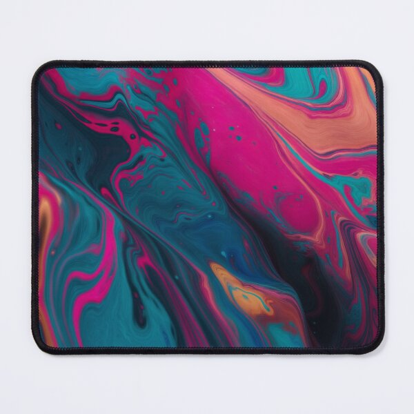 Item preview, Deep Blue Cosmic Nebula Fluid Art designed and sold by Thalassora.