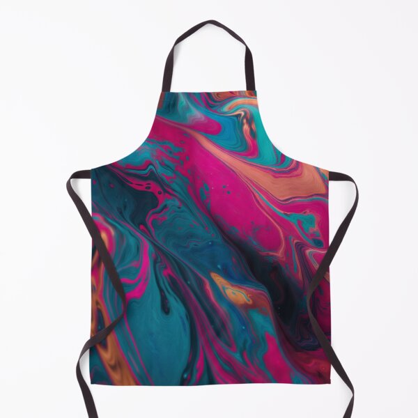 Item preview, Deep Blue Cosmic Nebula Fluid Art designed and sold by Thalassora.
