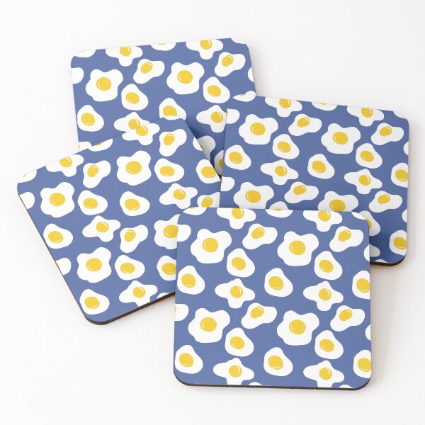 Item preview, Fried Egg Seamless Pattern designed and sold by Qualia Studio.