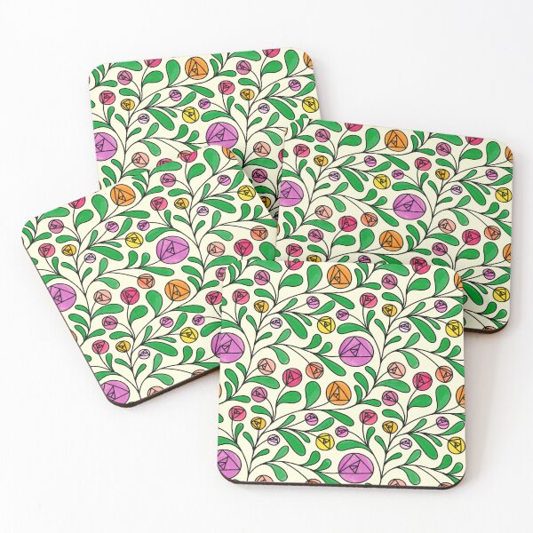 Item preview, Geometric Florals - Summer designed and sold by Nicole Dawn Design.