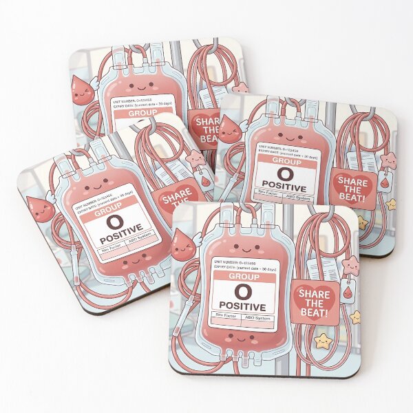 Item preview, Kawaii Blood Bag - Donate Blood, Save Lives / Cute Blood Donation designed and sold by JohnWar.