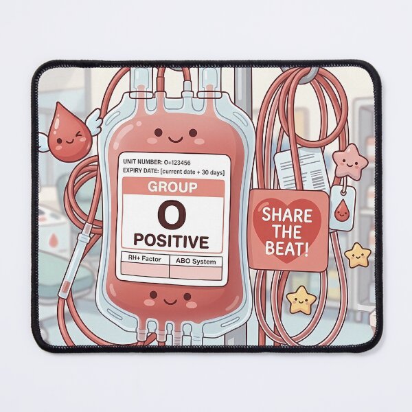 Item preview, Kawaii Blood Bag - Donate Blood, Save Lives / Cute Blood Donation designed and sold by JohnWar.