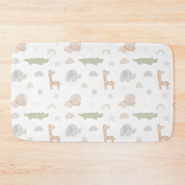 Item preview, Safari Animal Nursery Pattern designed and sold by Qualia Studio.