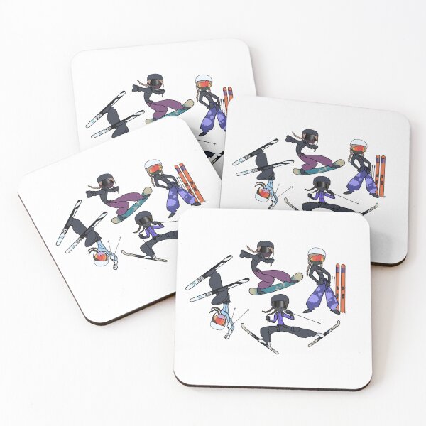 Item preview, Skier Snowboarder Squad Steeze designed and sold by Cushalice.