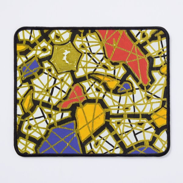 Item preview, Gold lines on colored spots designed and sold by GGAST.
