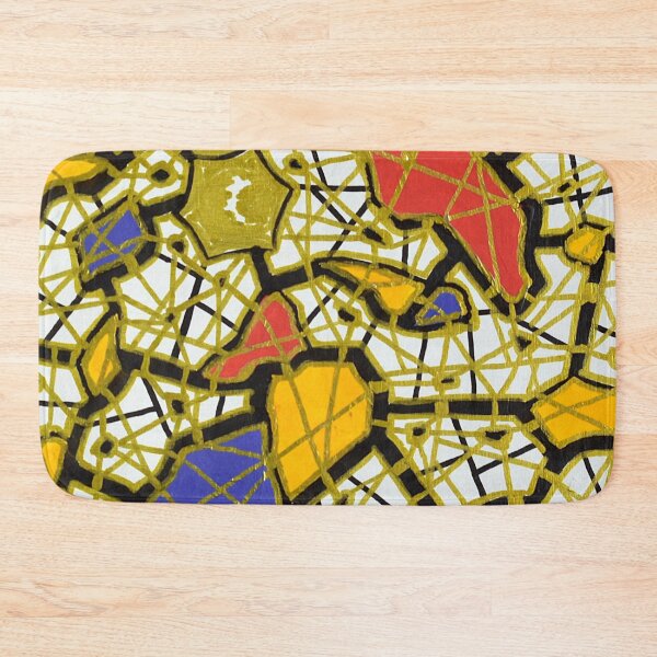 Item preview, Gold lines on colored spots designed and sold by GGAST.