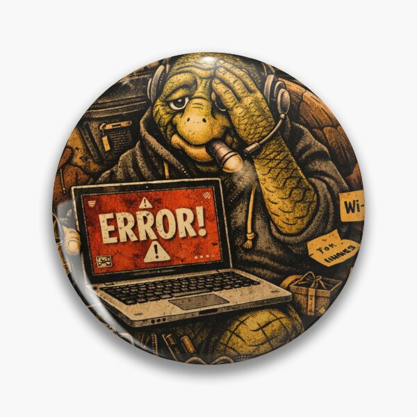 Item preview, Turtle of Tech Support Fatigue designed and sold by MimisCornerCo.