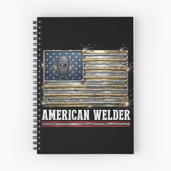 Item preview, American Welder Flag Patriotic Welding Shirt USA Trade designed and sold by SayIt-Wear.