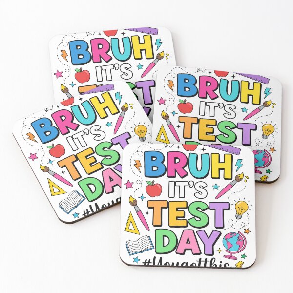 Item preview, Bruh It's Test Day Student Humor designed and sold by KroghDs.