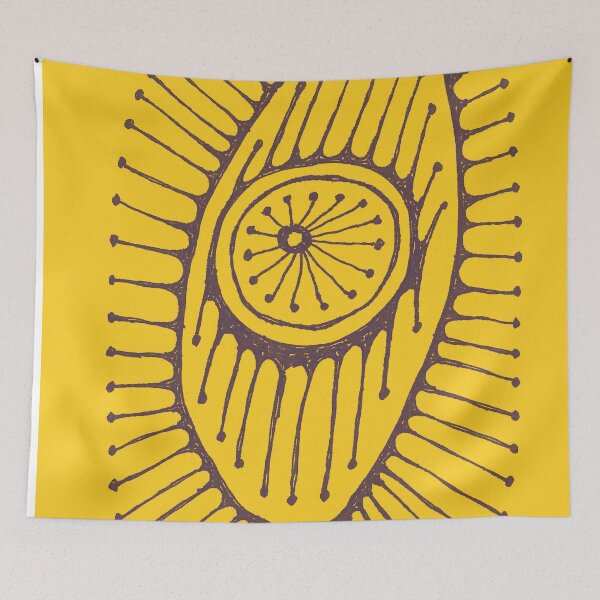Item preview, ORCULUS YELLOW AND BLACK designed and sold by KolbStudios.