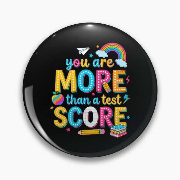 Item preview, Teacher Appreciation More Than a Test Score designed and sold by KroghDs.