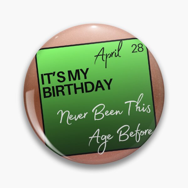 Item preview, April 28th birthdays designed and sold by serenebookworm.