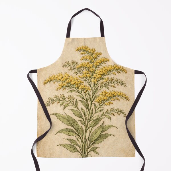 Item preview, Vintage Goldenrod Botanical Illustration – Antique Wildflower Print Rustic Wall Art designed and sold by Darlin8888.