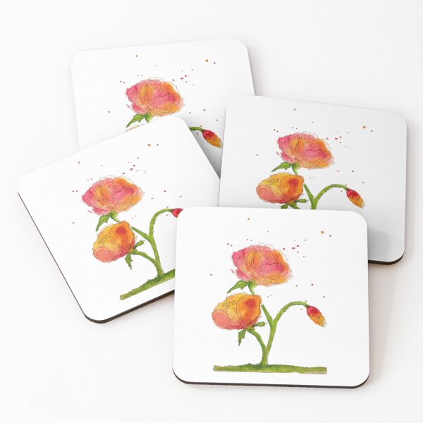 Item preview, Bright flowers designed and sold by carrinajh.