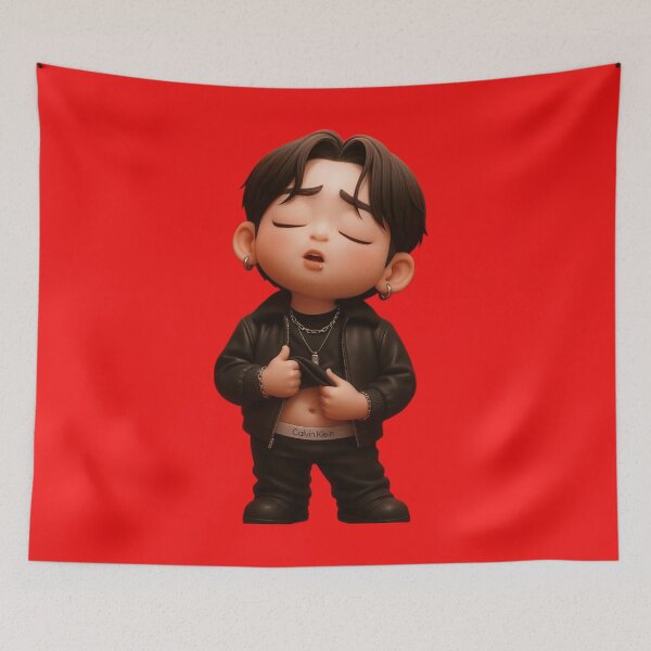 Item preview, Kpop Idol Chibi Style - Inspired Cute Aesthetic Design designed and sold by RADesignHub.