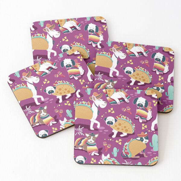 Item preview, Mexican tacos dogs team // dark pink designed and sold by SelmaCardoso.