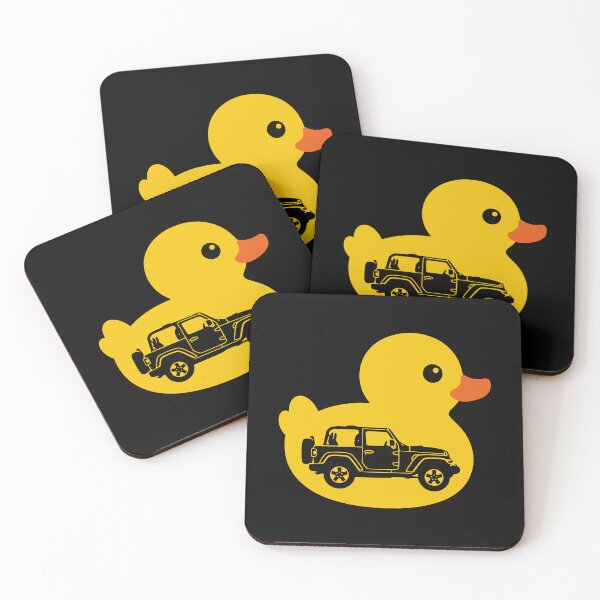 Item preview, Ducking Wrangler JL 2-Door Top Off Silhouette Graphic designed and sold by Off-Road-Zone.