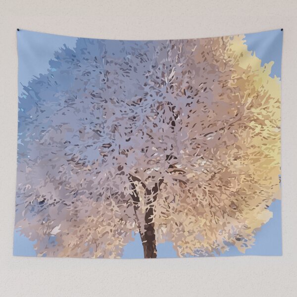 Item preview, Color‑Shifting Tree with Warm and Cool Tones designed and sold by Arturo Daniel Garcia Palomo.