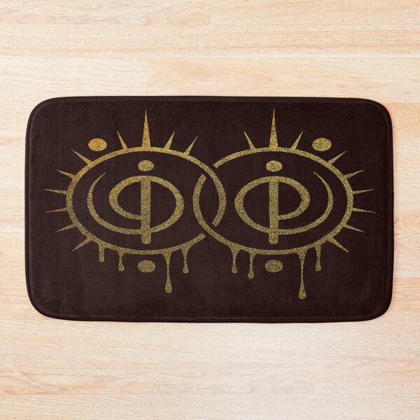 Item preview, Interlocked Golden Phi Sigils designed and sold by Ecosetereos.