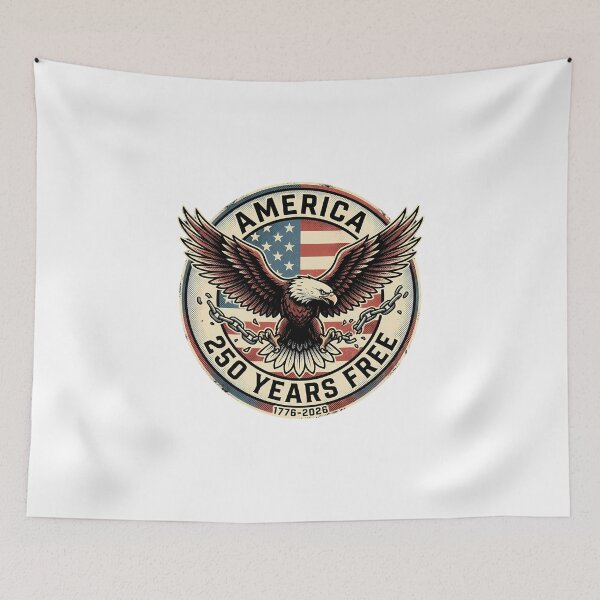 Item preview, America 250 Years Free Eagle Heritage Emblem designed and sold by chattsuede.