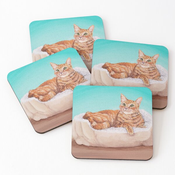 Item preview, Kitty In Bed designed and sold by Beth Alcala.