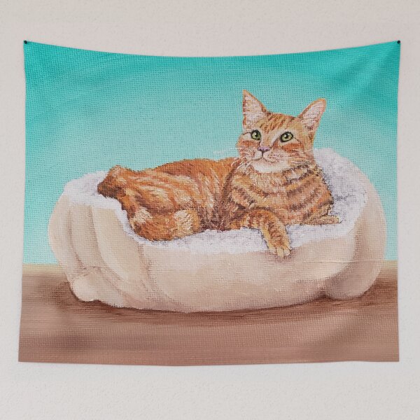 Item preview, Kitty In Bed designed and sold by Beth Alcala.