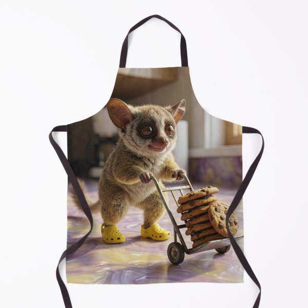 Item preview, Adorable Bush Baby Purloins the Cookies designed and sold by Tridentulus.