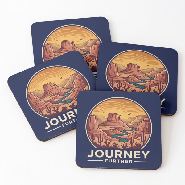 Item preview, "Journey Further Desert Emblem" designed and sold by Dogandesighn.