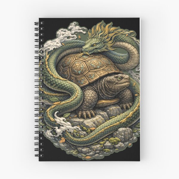 Item preview, Turtle Snake Design – Japanese Mythology Creature designed and sold by Totemica.