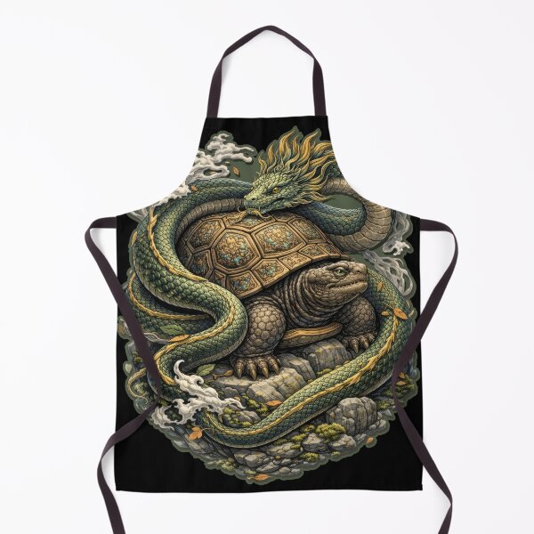 Item preview, Turtle Snake Design – Japanese Mythology Creature designed and sold by Totemica.