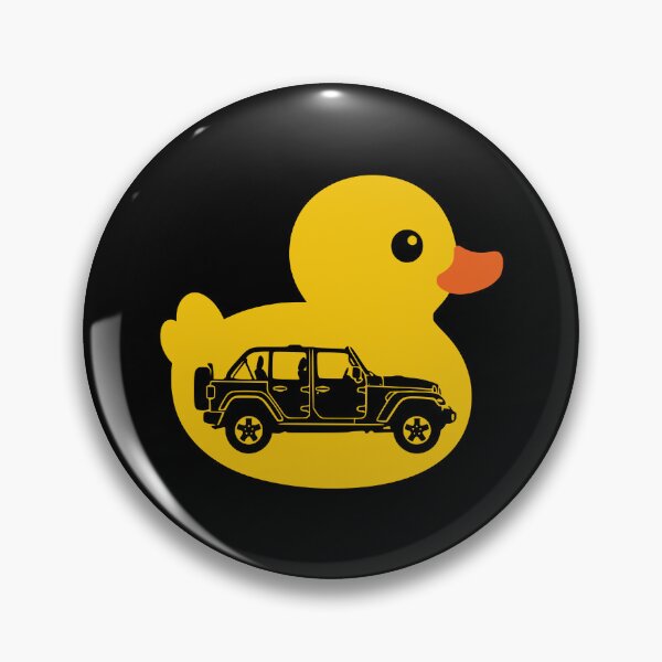 Item preview, Ducking Wrangler JL 4-Door Top Off Silhouette Graphic designed and sold by Off-Road-Zone.