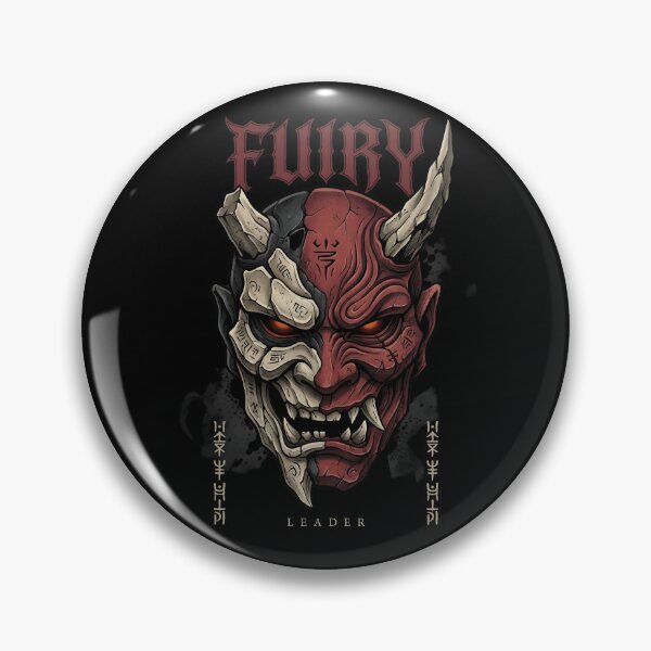 Item preview, Asymmetrical Crimson Demon Mask Art designed and sold by FUIRY .