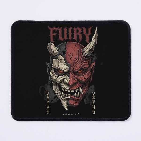 Item preview, Asymmetrical Crimson Demon Mask Art designed and sold by FUIRY .