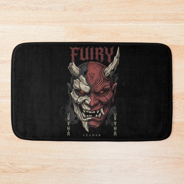 Item preview, Asymmetrical Crimson Demon Mask Art designed and sold by FUIRY .