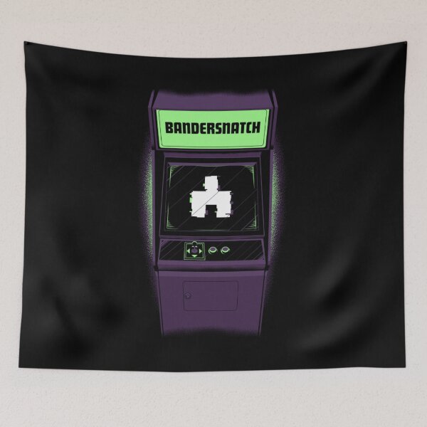 Item preview, Bandersnatch Arcade Machine - Retro 80s Glitch Horror designed and sold by MrGlayga.