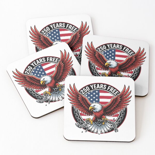 Item preview, 250 Years Free American Spirit Eagle Liberty designed and sold by chattsuede.