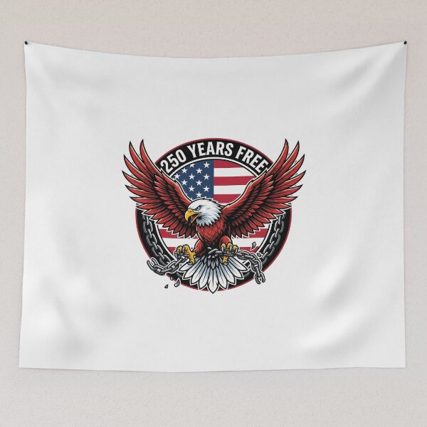 Item preview, 250 Years Free American Spirit Eagle Liberty designed and sold by chattsuede.