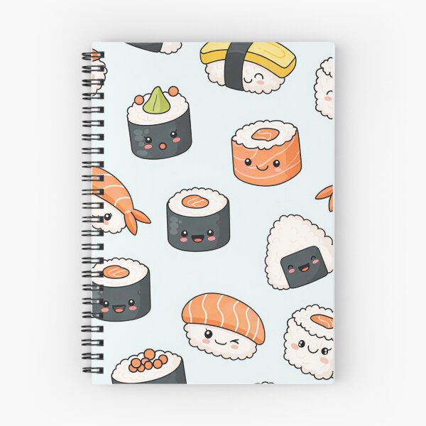 Item preview, Kawaii Sushi Pattern  designed and sold by Timegraf.