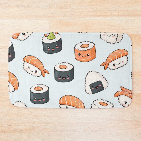 Artikelvorschau, Kawaii Sushi Muster entworfen und verkauft von Timegraf.
