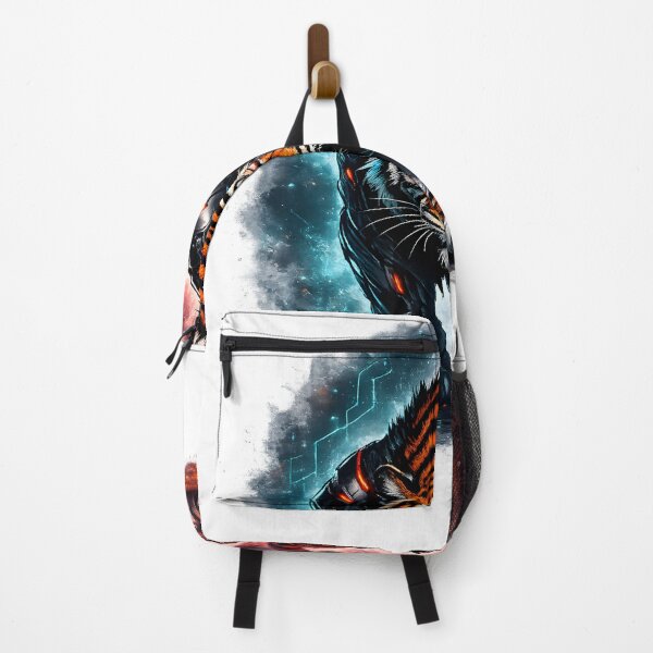 Item preview, Cyber Tiger – Neon Apex Predator | Futuristic Glitch Beast Design designed and sold by Z-arts.