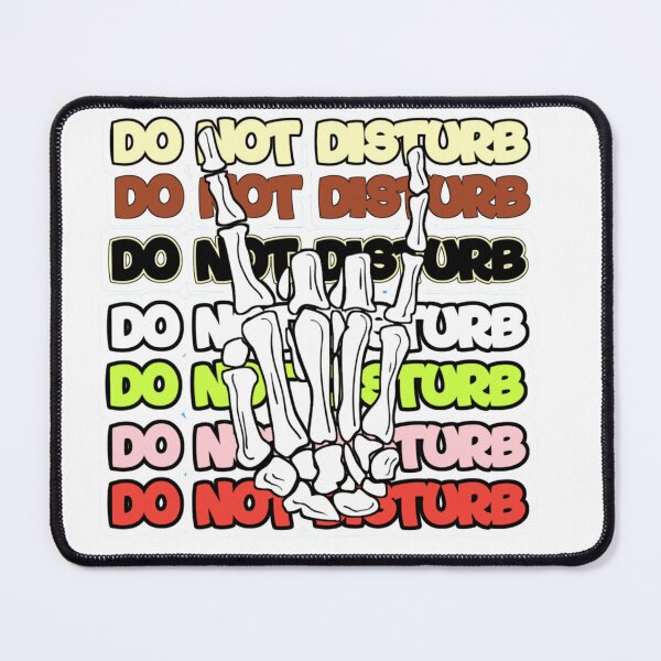 Item preview, Do Not Disturb Skeleton Rock Hand Retro Aesthetic designed and sold by ArtdesignsA.