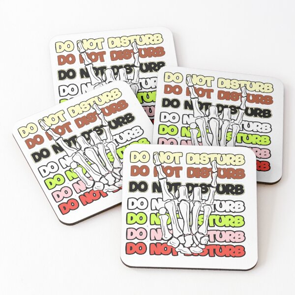 Item preview, Do Not Disturb Skeleton Rock Hand Retro Aesthetic designed and sold by ArtdesignsA.
