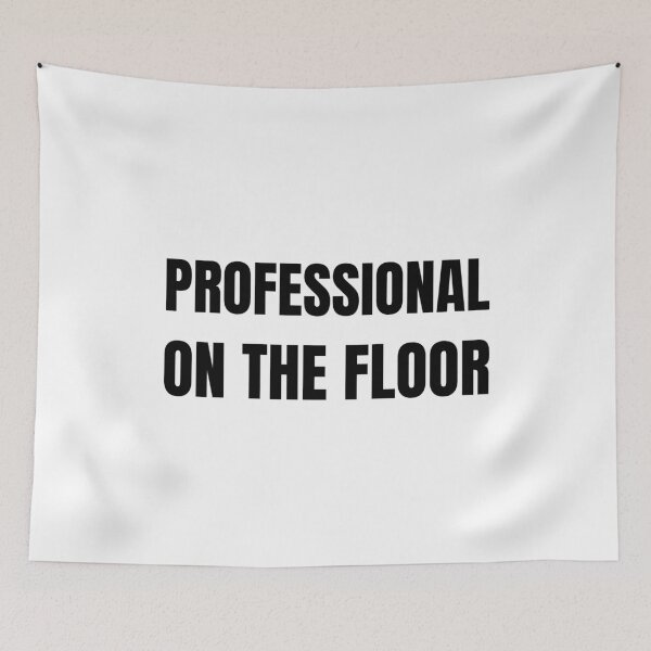 Item preview, Professional on the Floor (Black) designed and sold by ShipCrewNation.