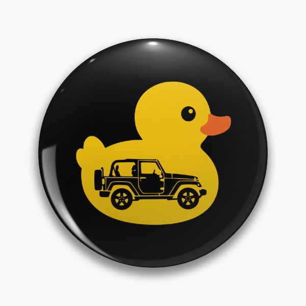Artikelvorschau, Ducking Wrangler JK 2-Türer Dach offen Silhouette Grafik entworfen und verkauft von Off-Road-Zone.